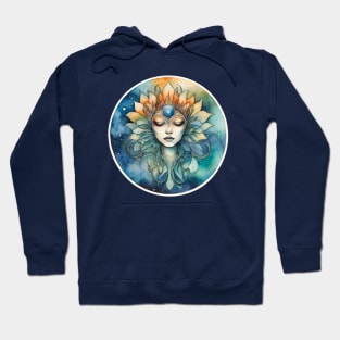 Alien Flower Girl Hoodie